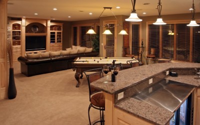 Basement Remodel - Man Cave