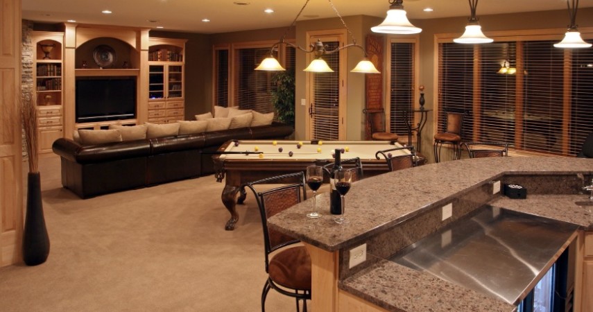 Basement Remodel - Man Cave