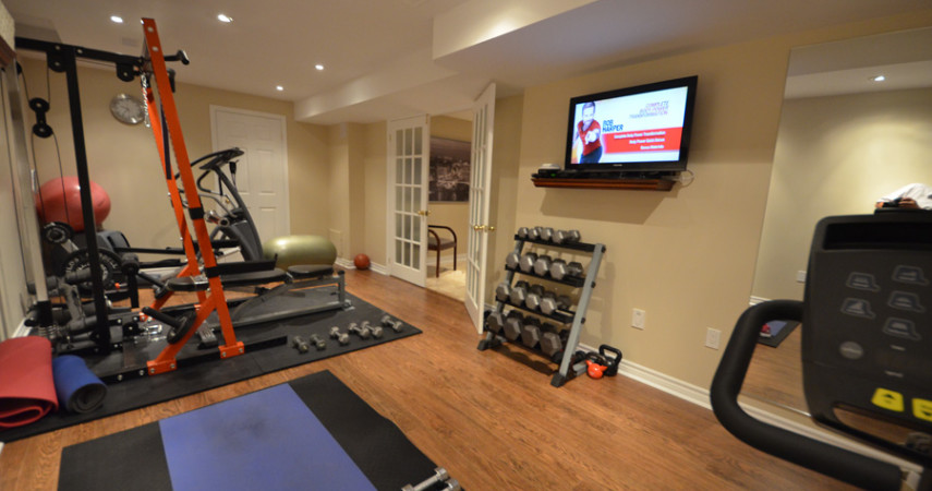 Basement Remodel - Gym