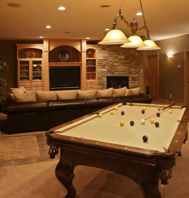 BASEMENT REMODEL PHOTO22 - MAN CAVE