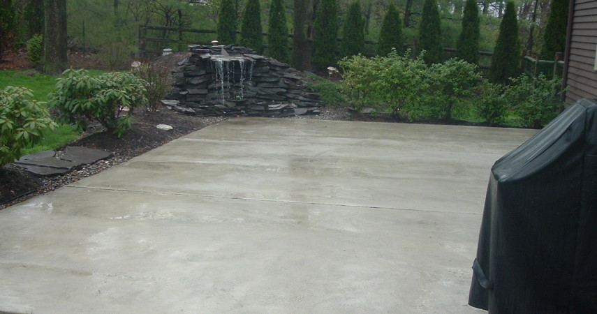 Concrete Patio