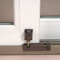 Security Foot Lock Sliding Door