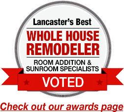 Lancaster Best Whole House Remodeler Room Addition & Sunroom Specialists banner
