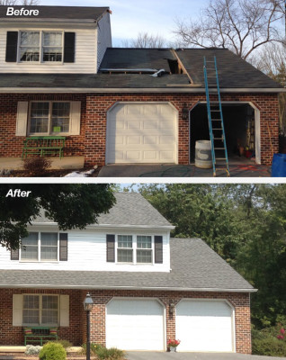 Shakespeare Home Improvement Co. Room Addition Before and After Project