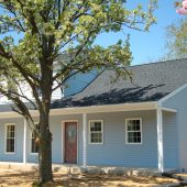 Shakespeare Home Improvement Co. Room Addition from the Outside Project After