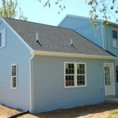 Shakespeare Home Improvement Co. Room Addition from the Outside Project After