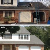 Shakespeare Home Improvement Co. Room Addition Before and After Project