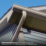 Performance Metals Sectional 5 Inch Gutter Siding