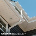 Performance Metals Sectional 6 Inch Gutter Siding