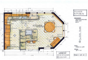 Kitchen Floor Plan Kitchen Floor Plan