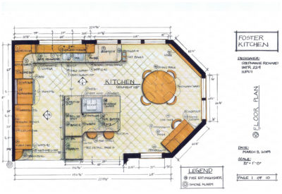 Kitchen Floor Plan