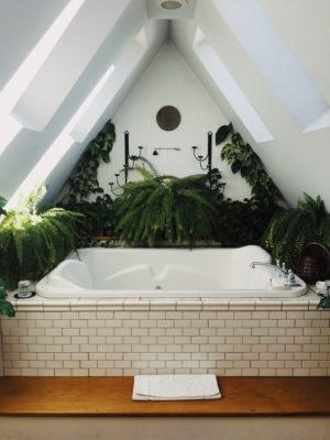 bath tub installation